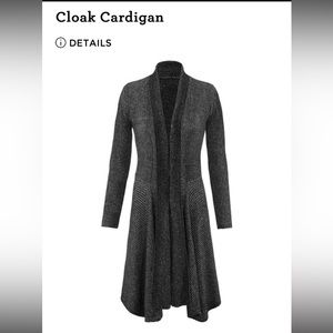 CAbi Cloak Cardigan Duster size medium